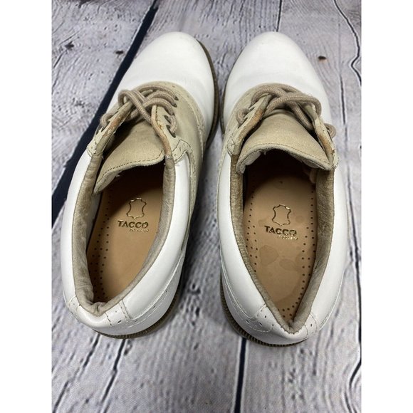 Wilson Golf Shoe Women's Size 7 White Tan GS372 - Picture 8 of 12